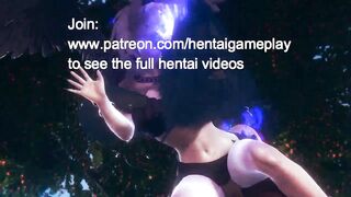 Morgana lol cosplay having sex with a man hentai gameplay