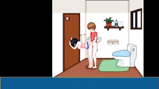 【H GAME】田舎ライフ♡ドットアニメーション② Hシーン紹介 中出し 騎乗位