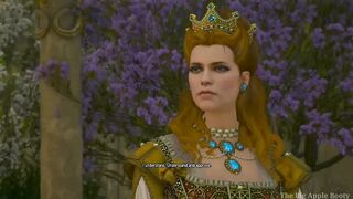 Queen Anna Henrietta Ride on Geralt,s dick for saving her stepsister Syanna Witcher 3