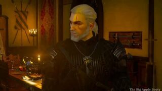 Triss comes home and fucks Geralt Witcher 3 Happy Ending