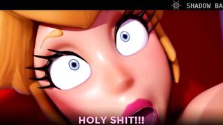 Princess Quest Futanari (Peach vs Thwompette 3D)