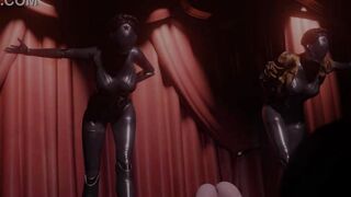 Atomic Heart - The twins staged a sex show with 2B