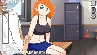 Kim Possible Hand Job With A CumShot On Her Body - Hole House