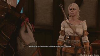Ciri gets brutally Fucked by Geralt again this time Yennefer knows all Witcher 3