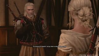Ciri gets brutally Fucked by Geralt again this time Yennefer knows all Witcher 3