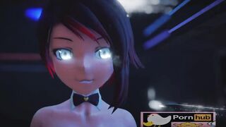 mmd r18 sexy bitch Eric Prydz Pjanoo Ruby Rose Bunny style 3d hentai