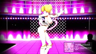 mmd r18 holy angel bitch slut Jeanne d'Arc azur line fuck pussy 3d hentai