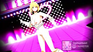 mmd r18 holy angel bitch slut Jeanne d'Arc azur line fuck pussy 3d hentai