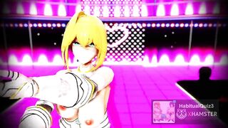 mmd r18 holy angel bitch slut Jeanne d'Arc azur line fuck pussy 3d hentai