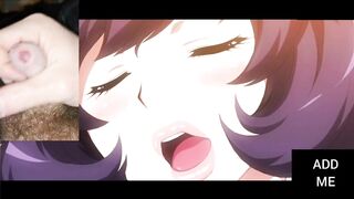 My Dick Reacts To: Anime Girl Blows Dude | So Horny, I Cum On Myself!