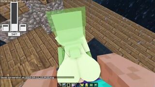Pounding Petti Slime Girl ASS Minecraft