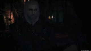 Geralt and Yennefer Wolf Deer Sex Scene at Kaer Morhen Witcher 3