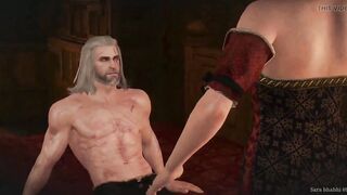 Madme Shasha Spend her Last night with Geralt Witcher 3