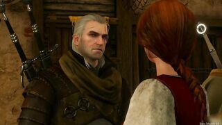 Ciri won't let her friend fuck with Geralt Instead She Spread her legs for him Witcher 3