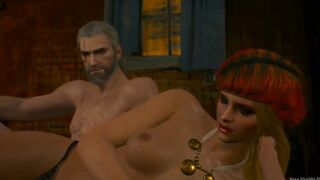 Priscilla Cheats on Dandelion With Geralt Witcher 3