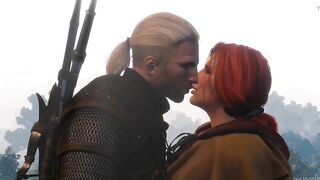 Geralt couldn't resist Triss Marigold,s Big Ass Witcher 3
