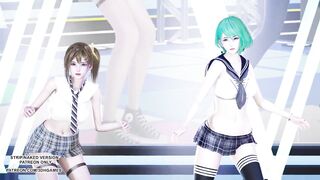 [MMD] Taylor Swift - Shake It Off Doa Tamaki Misaki Hot Teen Sexy Dance 4K School Uniform