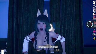 Japan animie cosplay, big boobs, hentai, blowjob