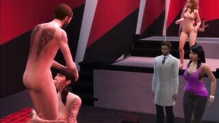 Sims 4 - Public Sex At Strip Club - NO VR