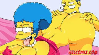 Fucking the hot neighbor! The neighbor's love - The Simptoons