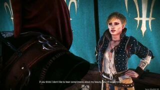 Geralt and Ves Sex in the Military Camp Witcher 2