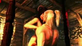 Geralt Seduced by Succubus Witcher 2