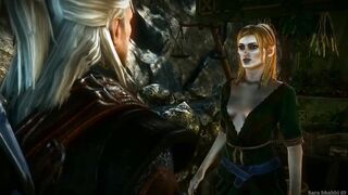Elf Girl Mottle Rewards Geralt for Saving Her Life Witcher 2
