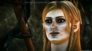 Elf Girl Mottle Rewards Geralt for Saving Her Life Witcher 2