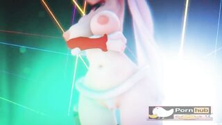 mmd r18 Girl Weiss Schnee Bikini Santa Outfit 3d hentai anal cum swallow