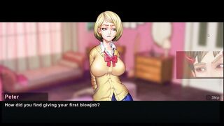 Taffy Tales [v0.89.8b] [UberPie] beautiful girl confessed her love and gave a blowjob