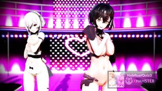 mmd r18 Baltimore Azur Lane sexy bitch fuck milf cheating sex warrior 3d hentai