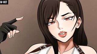 Private party at the bar - Tifa (Hentai Games)