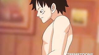 Luffy fucks Nami - One Piece hentai