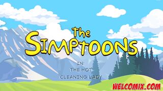 Margy is a hot maid! The hot cleaning lady - The Simptoons Hentai