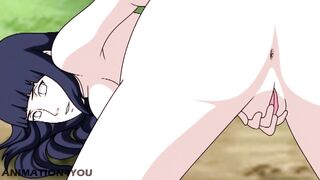 hinata naruto boruto anime hentai tegnefilm onani kunoichi træner fisse creampie doggystyle