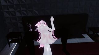 VRChat Girl Cute Moans until she cums with vibrator