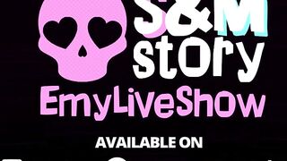 EmyLiveShow S&M Story BDSM fetish femdom visual novel game about vtubers. For hentai and anime fans!