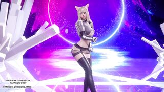[MMD] (G)I-DLE - NXDE Sexy Kpop Dance 4K League Of Legends Ahri Akali Kaisa Evelynn Uncensored
