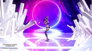 MMD (G)I-DLE - NXDE Sexy Kpop Dance 4K League Of Legends Ahri Akali Kaisa Evelynn Uncensored