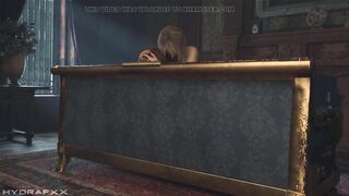 Resident Evil - Ashley Graham Doggy in the Dinning Hall (Animation with Sound)