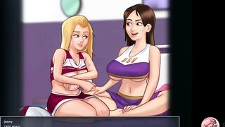 Summertime saga #28 - Measuring the tits between friends - Gameplay