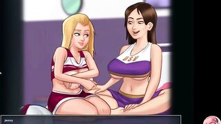 Summertime saga #28 - Measuring the tits between friends - Gameplay