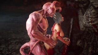 Succubus - Sex with Demon - 3d porno