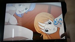 One Piece, Nami And Nojiko Anime Hentai ORGY POV By Seeadraa Ep 378