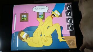 The Simpsons, Marge And Flanders Anime Hentai UNCENSORED By Seeadraa Ep 373