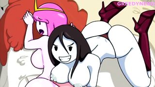 Princess Bubblegum Butt and Marceline's Mouth
