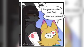 Nia's #1 Fan - Futa Furry Comic Dub | Art by @gchonsfw300 | Dub by @valentinebabeVA