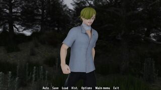 Busty Milf Gives Him a Nice Hanjob in The Forest - Sanji Fantasy Toon #1