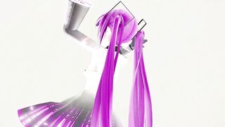 Hatsune Miku Hentai Undress Dance Vocaloid MMD 3D Blonde Hair Color Edit Smixix