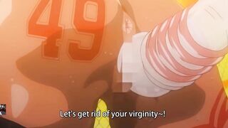 sexy virgin baseball lasbian girls with big boobs and big ass fuck huge dildo dick toys anime hentai